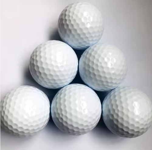 Set of Three Golfballs - Customized with Text